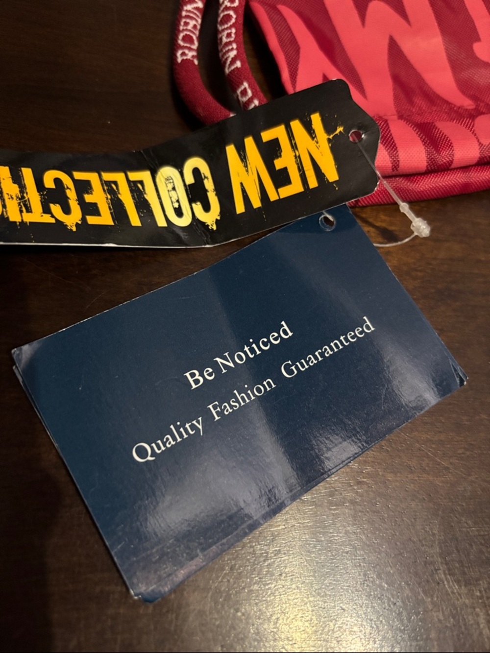 Robin Ruth Red Myrtle Beach Logo Drawstring Backpack - Picture 5 of 5